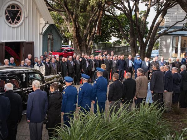 Gerry guard of honour