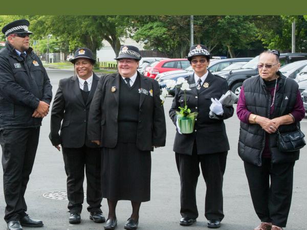 Ahuriri Wardens, David Stuart, Gaylene Kereru, Patricia White, Zita Smith and Nanny Wairau. 