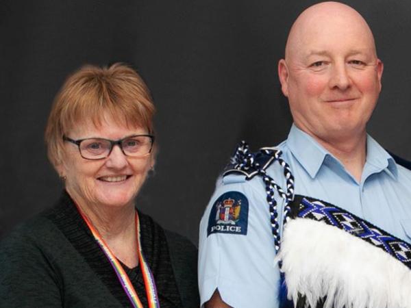 Rosemary LInde and boss, Tasman DC Mike Johnson