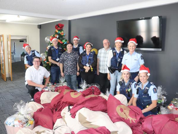 Hawke's Bay Police join forces with Te Hahi for Operation Blue Santa