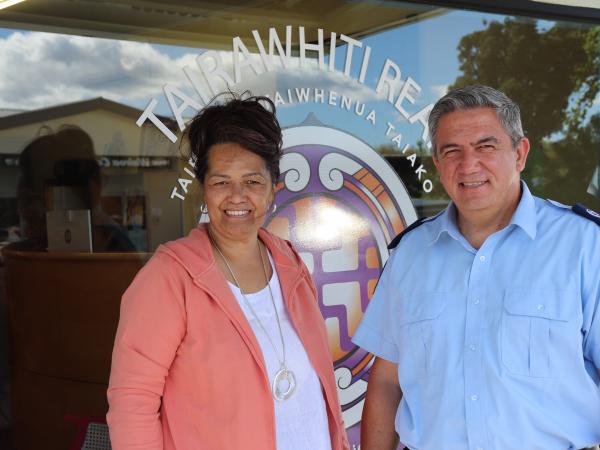 Maui with Wairoa District Deputy Mayor Hine Flood 