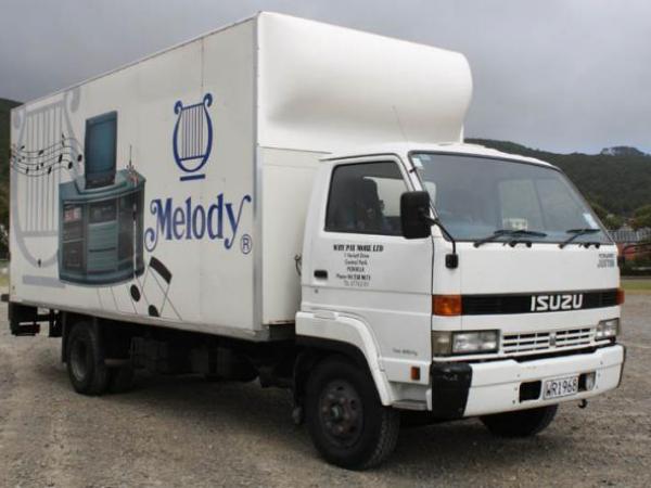 Image of the Izuzu truck which was taken unlawfully overnight