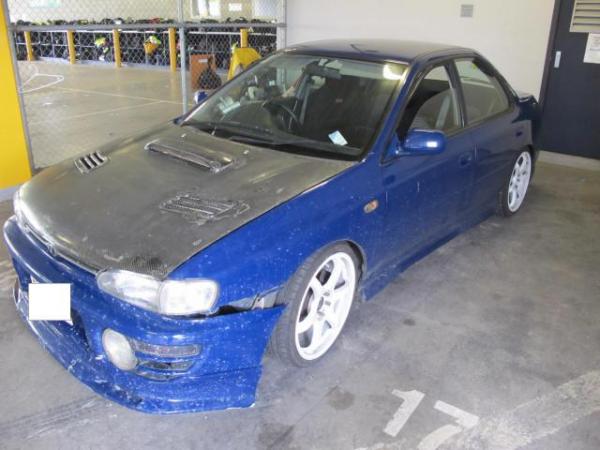 Car used in aggravated robbery of BNZ Wairau Park - October 24