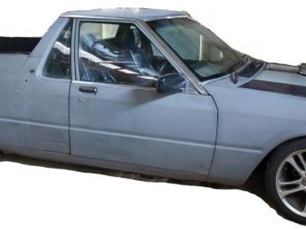 The ute Mr Hansen was driving - REG: JM9538