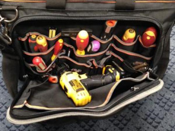 Tools, believed to have been stolen, located at the Hikurangi address
