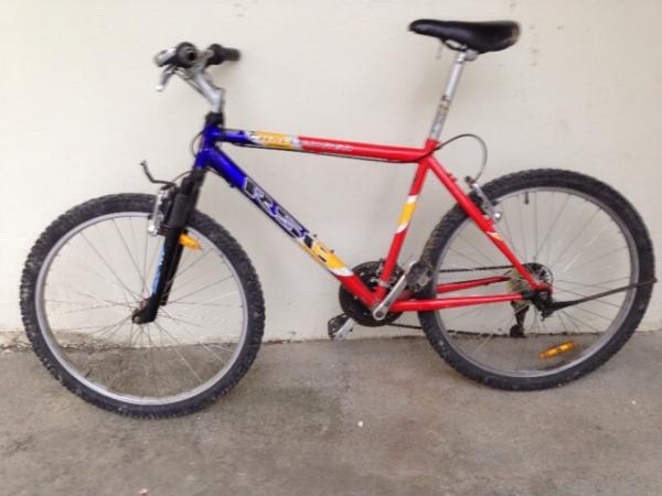 The recovered bike.