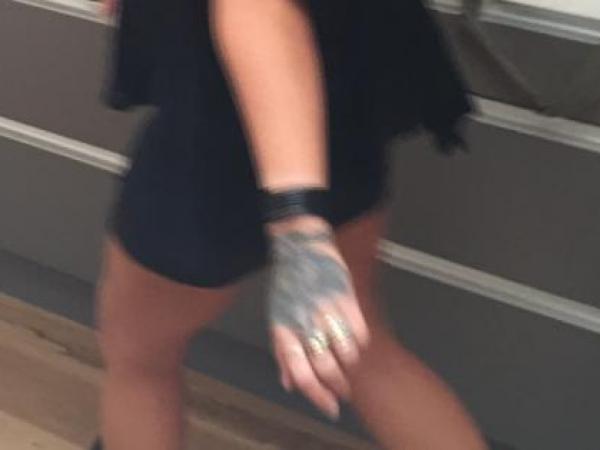 Tattoos on left hand