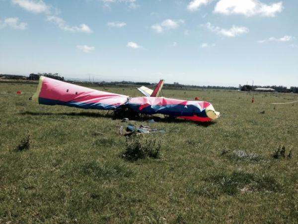 Scene of crash near Seadown, Timaru