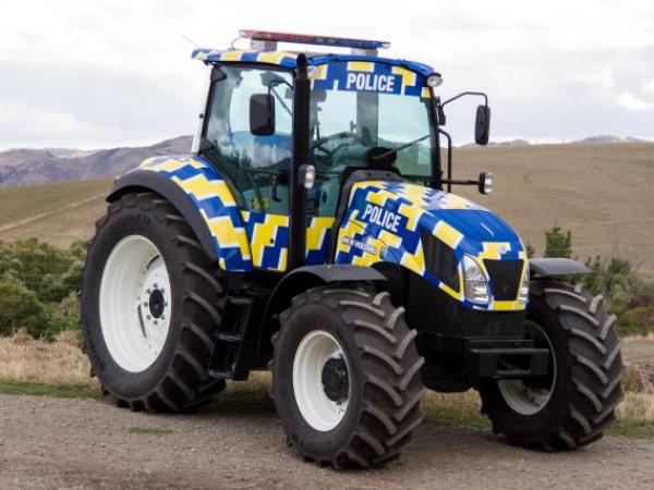 Canterbury host NZP branded tractor