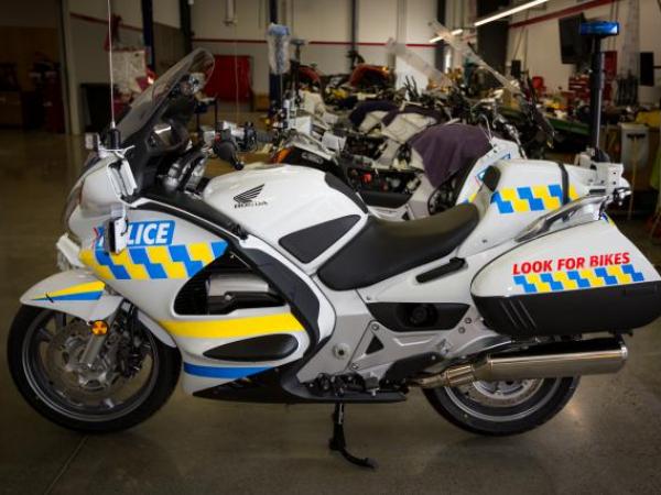 New police motorcycles launched