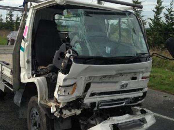 Scene of crash on SH73 near Yaldhurst