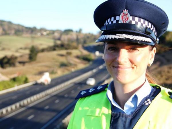 Southern District's new road policing manager, Inspector Tania Baron
