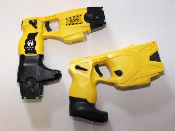 Appropriately trained Police first response staff will routinely carry X26 (left) & X2 Taser to enhance public & Police safety