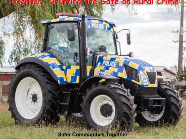 Police tractor 