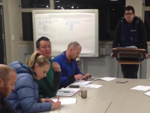 Wellington Team preparing for early morning search warrant