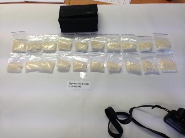 These bags of meth have a street value of more than $500 000.00