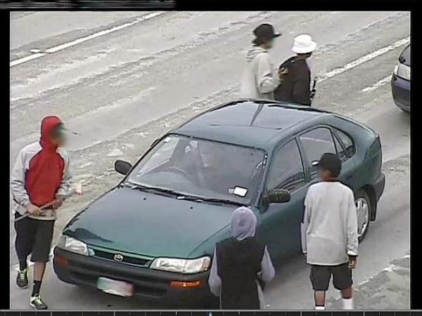 Photograph of windscreen washers in Christchurch