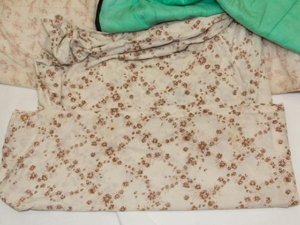 Alex Fisher homicide - close up of sheet