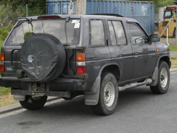 The stolen vehicle believed to have been used in the Whangarei aggravated robbery