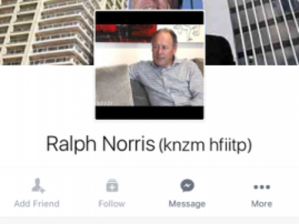 Example of fake profile 