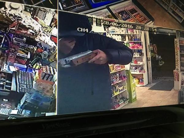 He was last seen running into Damien Place