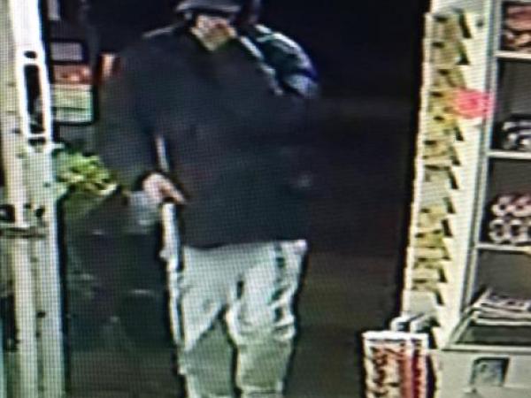 This man was at a Linwood Ave dairy on Tuesday evening