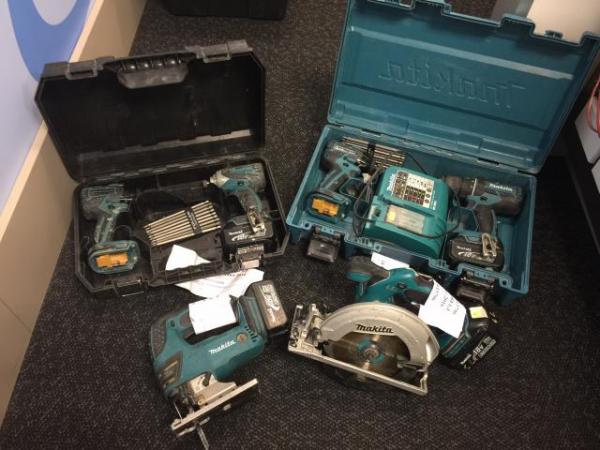 Stolen power tools recovered by Police 