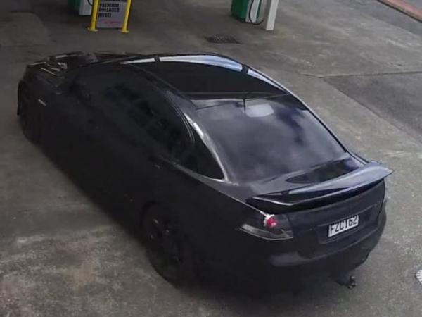 Black Holden Commodore