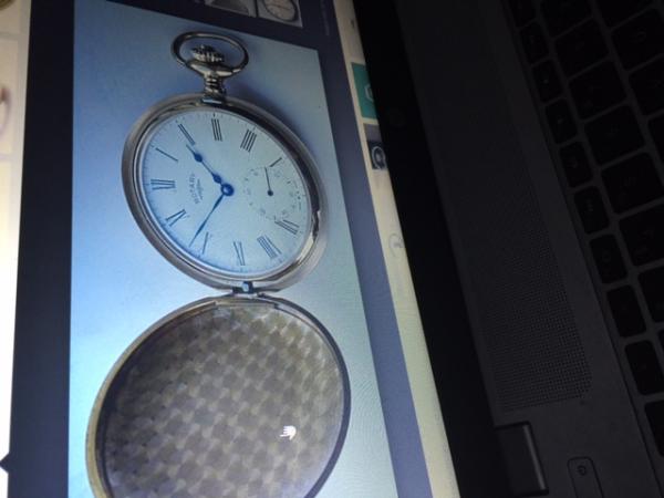 Gold pocket watch