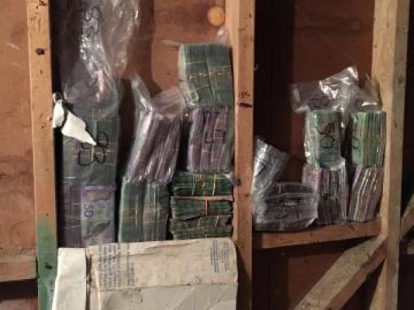 Cash found in wall