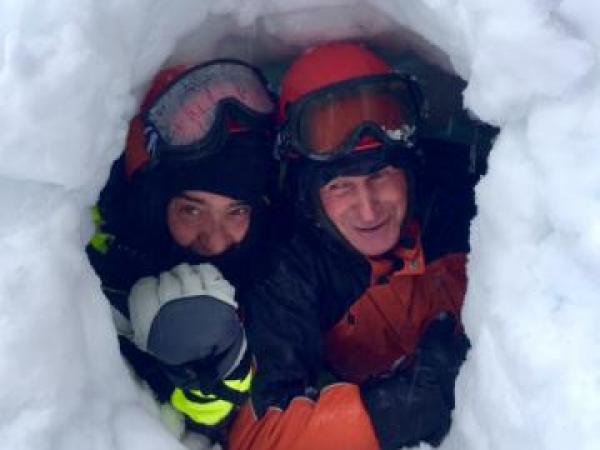 SAR Constables Keith Thompson and Keith Butters
