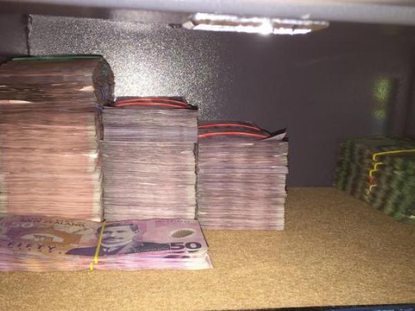 Cash seized during Operation Tiger