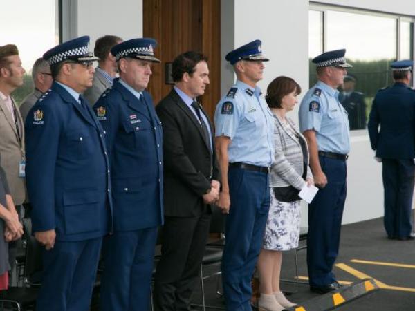 Officials at the opening