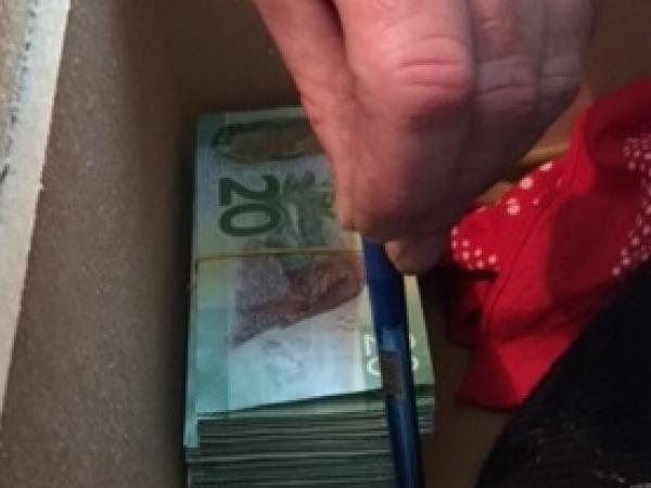 Cash seized_Op Notus II
