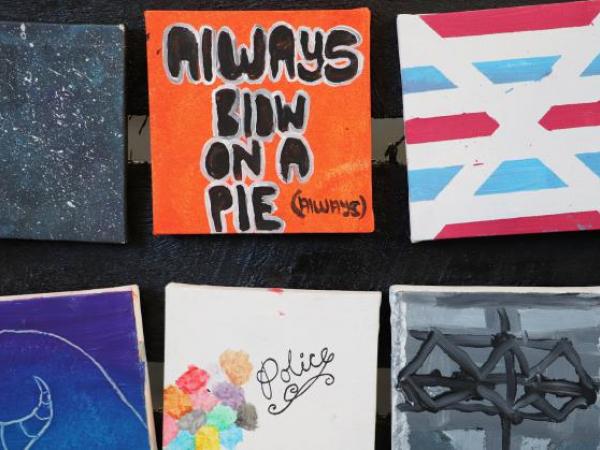 Classic police quote immortalised in art