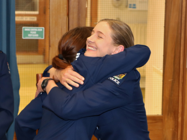 A WOW moment for Constable Lisa Barber