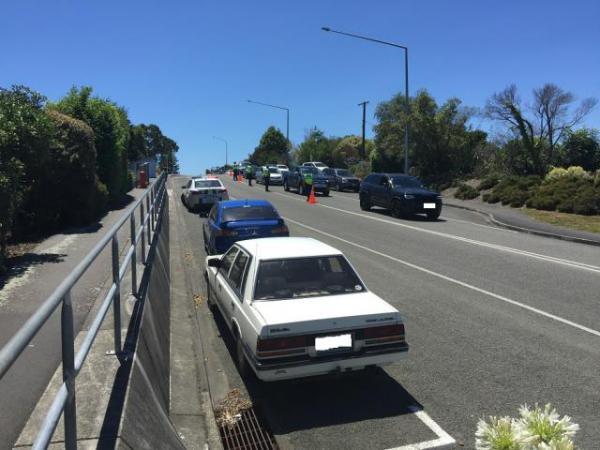 Tasman and Canterbury Police road policing operation at Bay Dreams festival