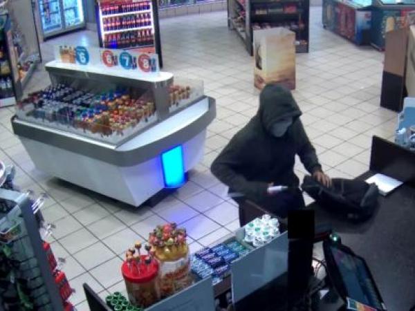 Service station robbery