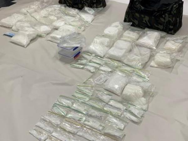 More than 60kgs of meth has been seized