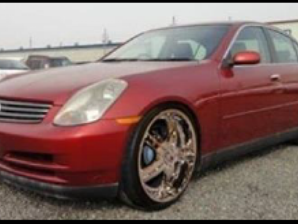 Michael Murdoch's Red/Maroon 2001 Nissan Skyline 