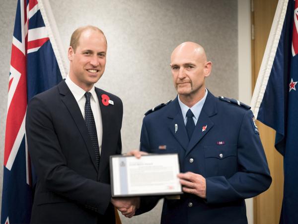 Presentation to Senior Constable Scott Carmody