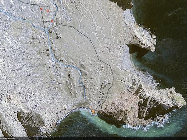 White Island map