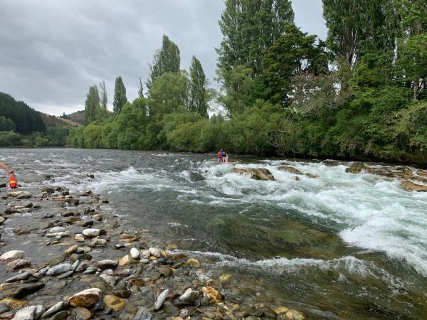 Pair rescued from the Motueka River on Sunday