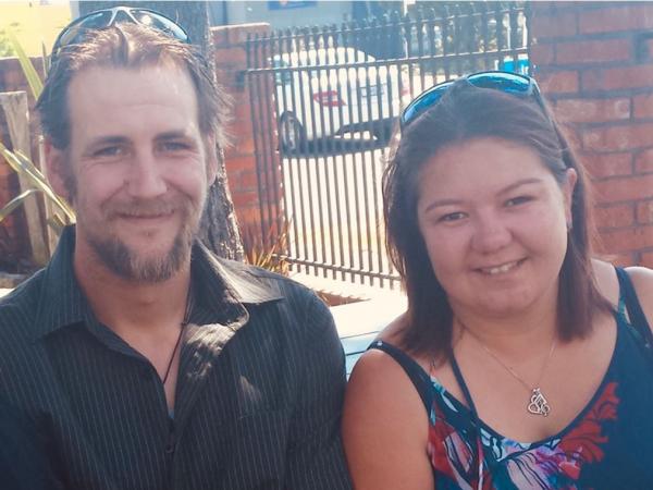 Christopher O'Byrne and Brenda Kora