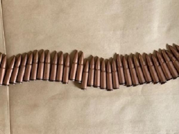 Ammunition was also located