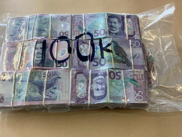 Hundreds of thousands of dollars was seized