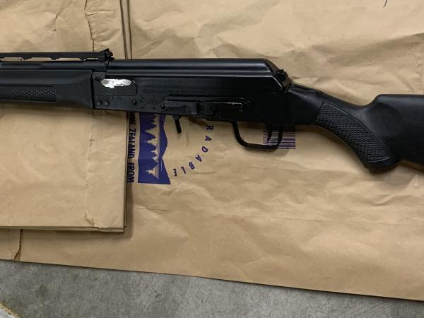 Another firearm recovered