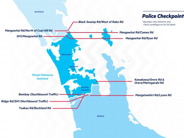 Police checkpoints - simple
