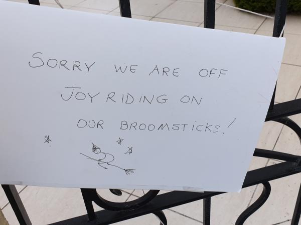No Trick-or-Treaters please