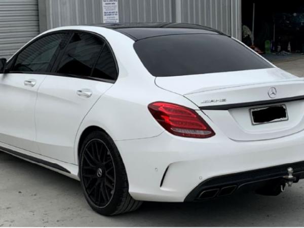 Operation Typhoon: seized Mercedes